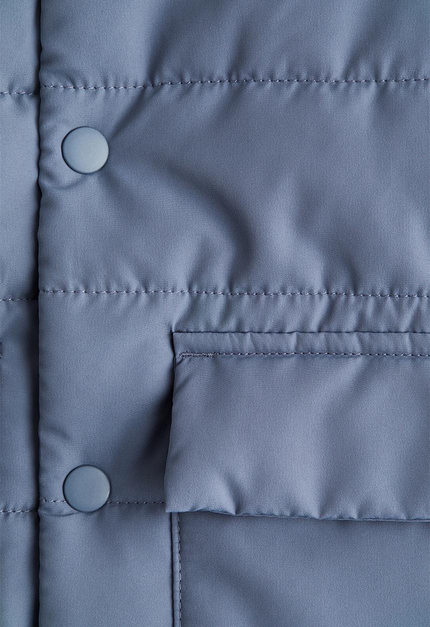 H&M - Puffer gilet - dusty blue 