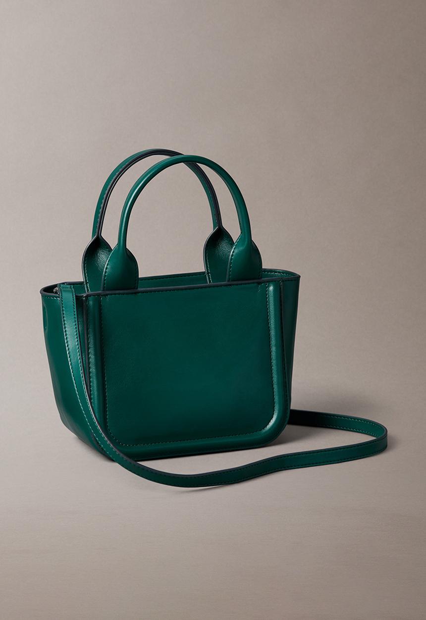 Calvin Klein - Bold Ck L8H Small  Tote Bag- Maya Blue