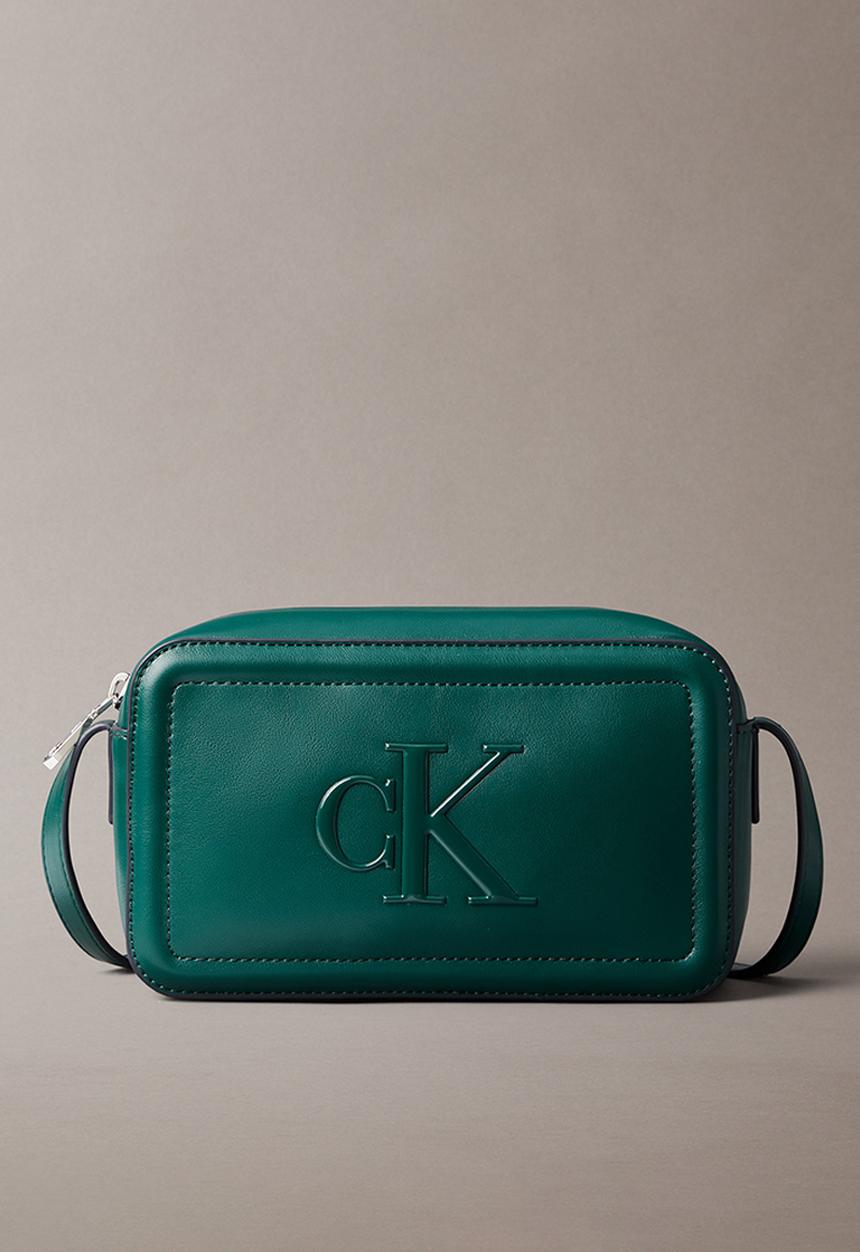 Calvin Klein - Bold Ck L8H Camera Bag- Maya Blue