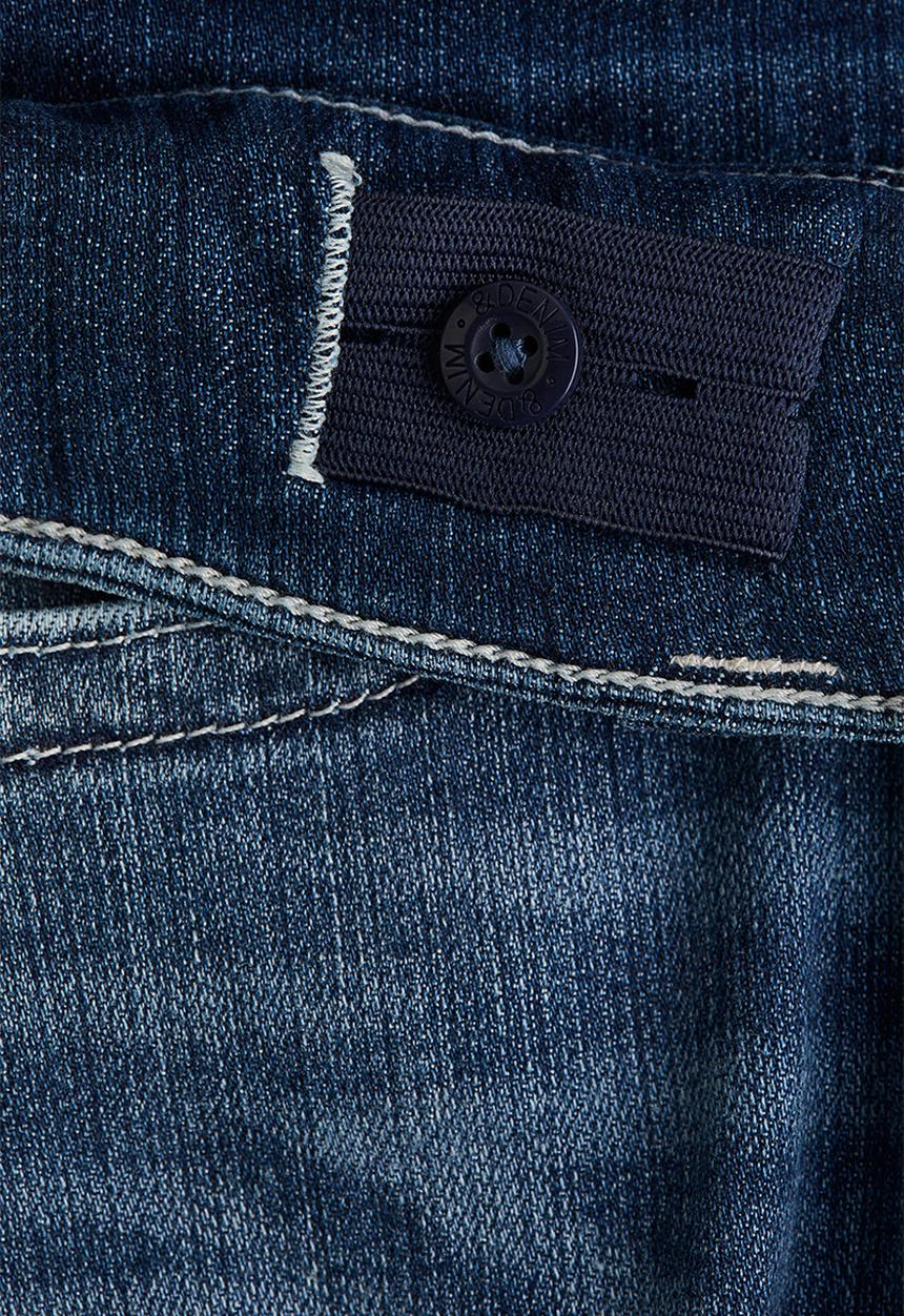 H&M - Bootcut leg low jeans - denim blue 