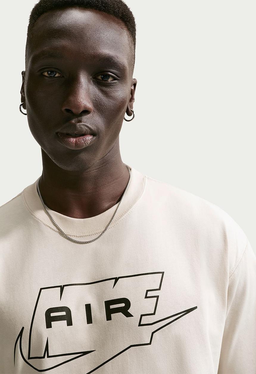 Nike - NSW  Nike AIR T-shirt - White/Blk