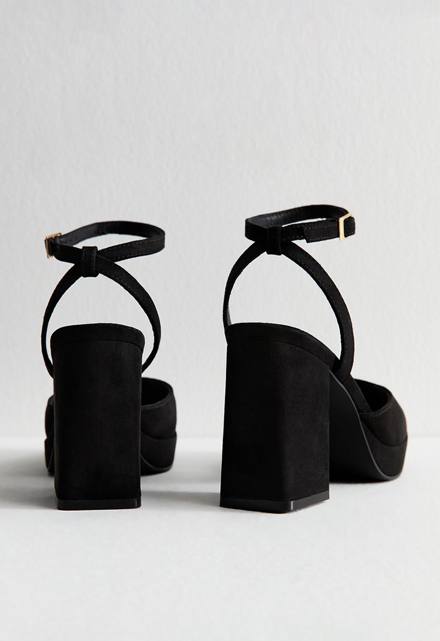 New Look - C Spree  platform heel - black