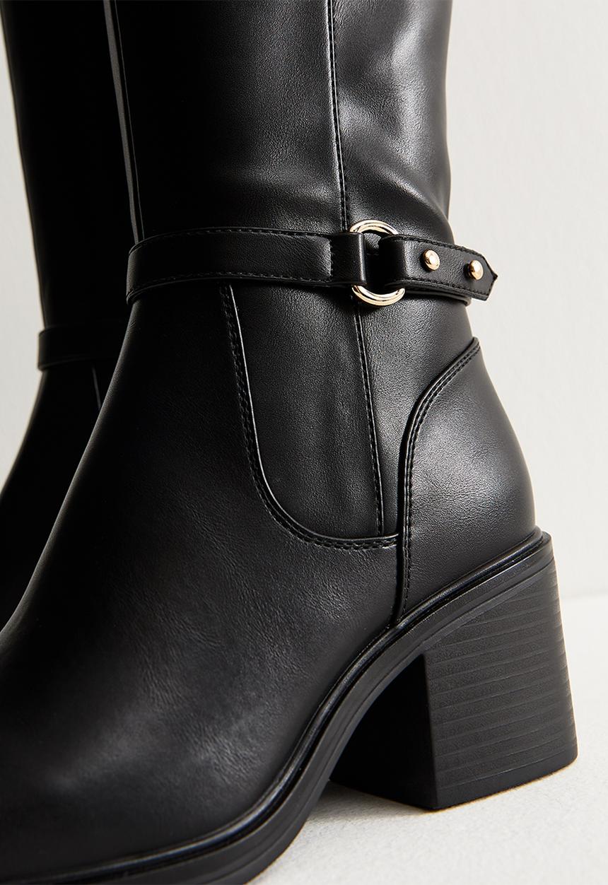 New Look - WF Armstrong riding boot - black