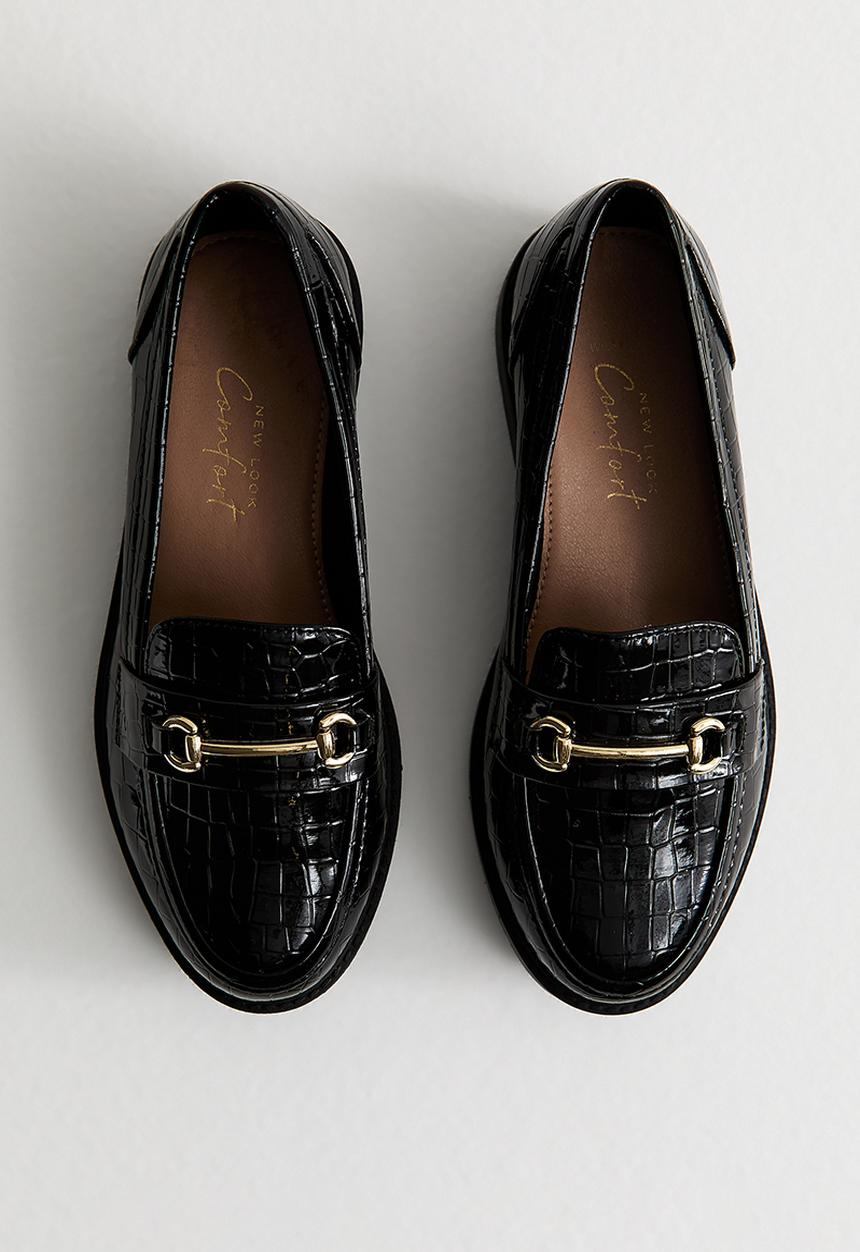 WF Linton loafer - black