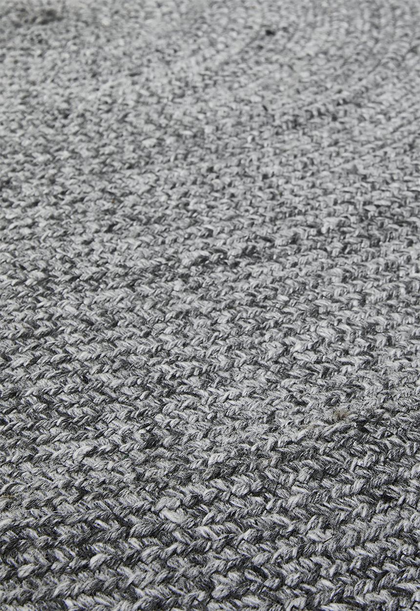 Sixth Floor - Outdoor/Indoor Braided Round Rug - Grey
