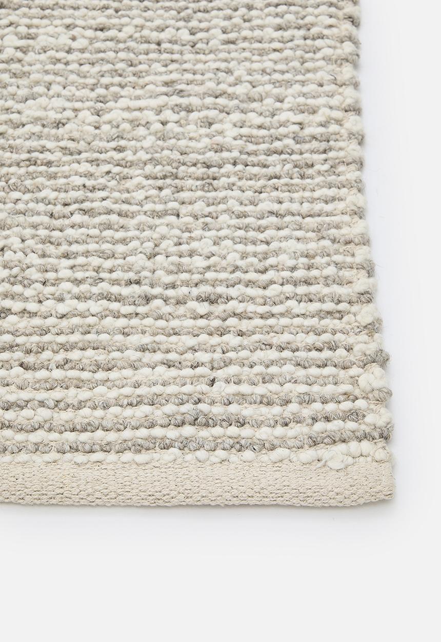 Sixth Floor - Loom Handwoven Nz Wool Blend Rug - Natural