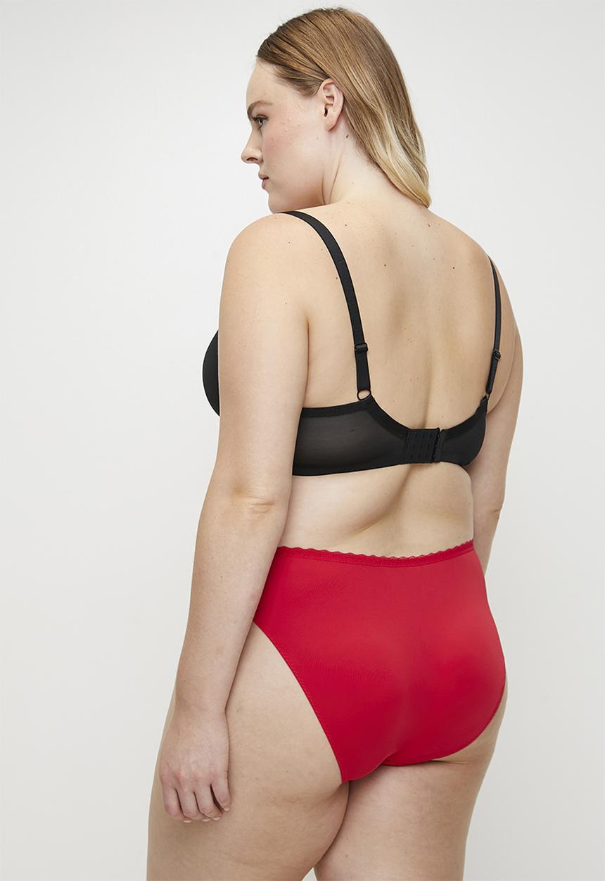 DORINA - Plus sonia-2pp brief - red/black