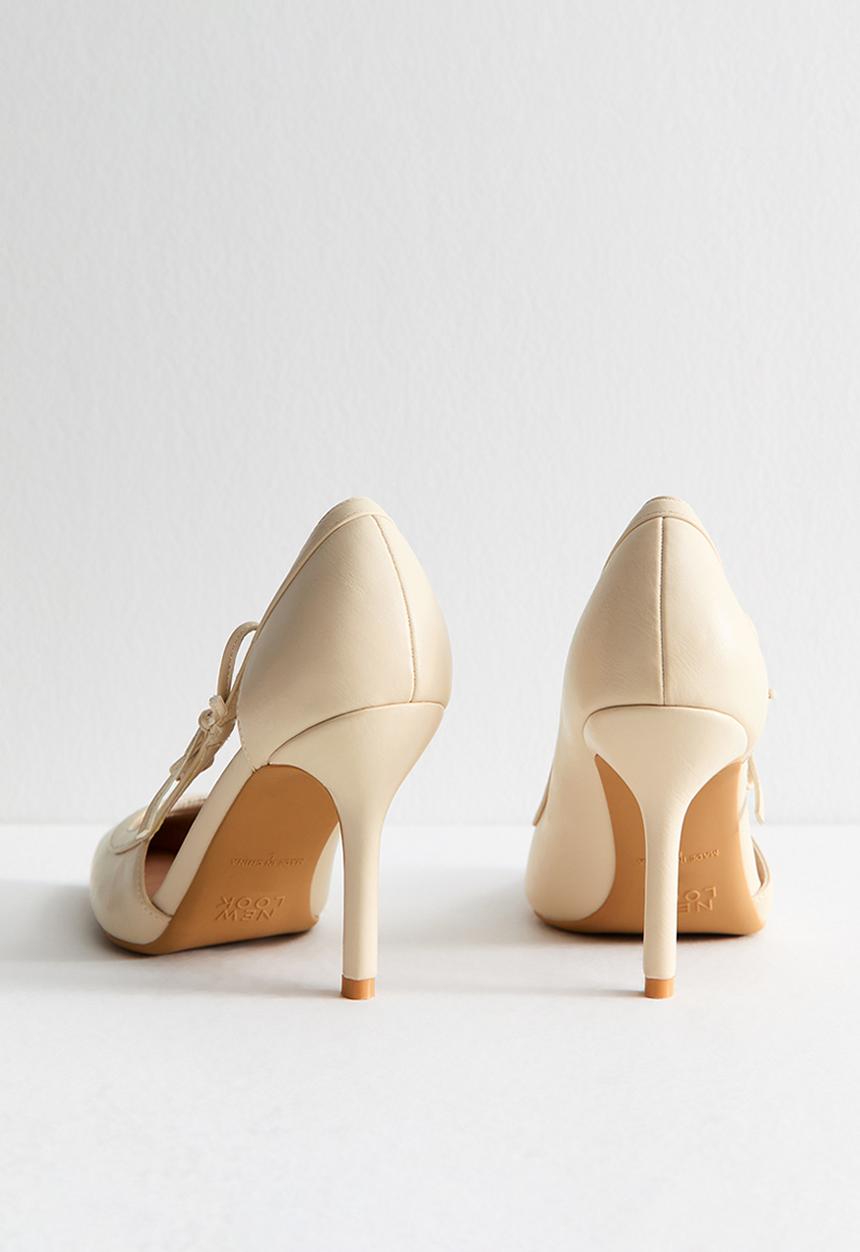 New Look - C Sweetly court heel - bone