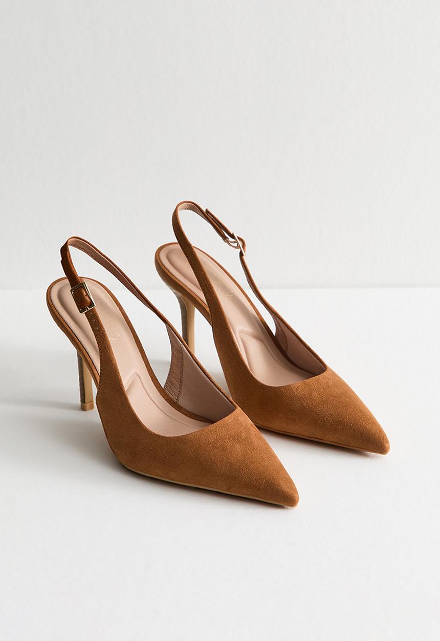 New Look - C S Tall slingback heel - tan