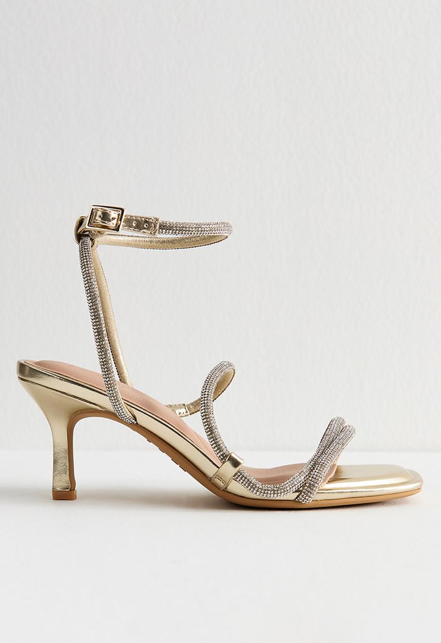 New Look - WF C S Radiant stiletto heel - gold