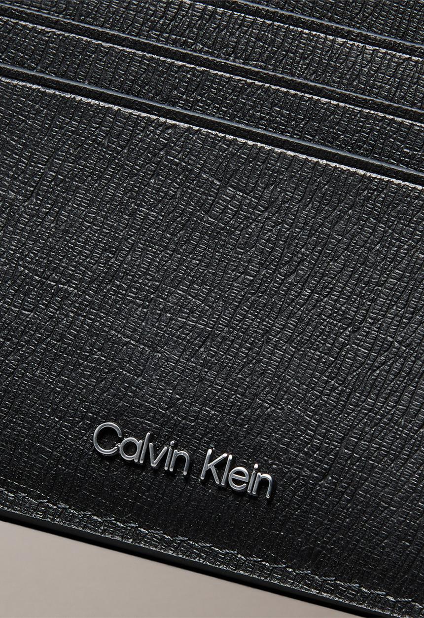Calvin Klein - Saffiano Card Case - Black