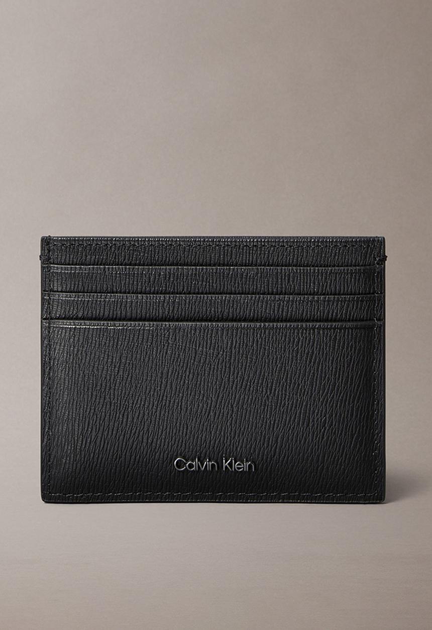 Calvin Klein - Saffiano Card Case - Black
