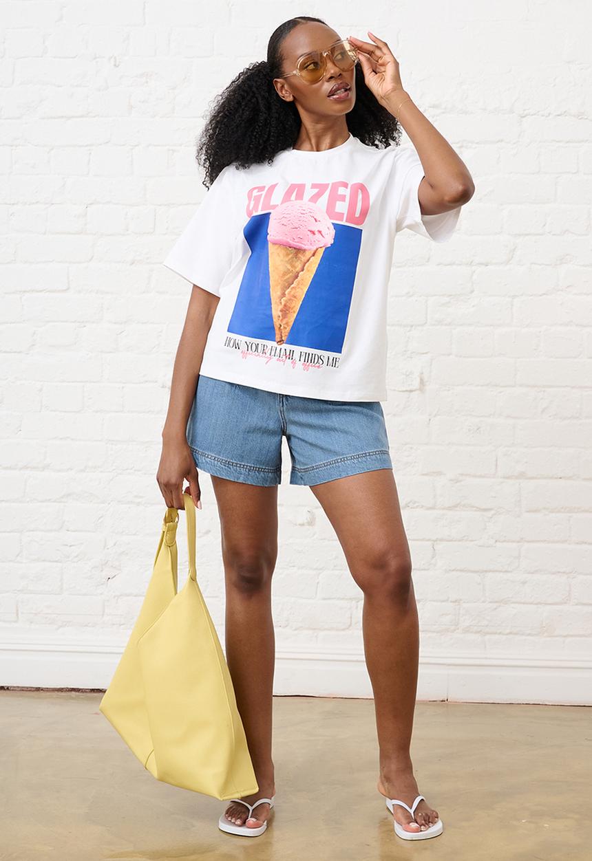 Me&B - Statement Tee - Ice Cream