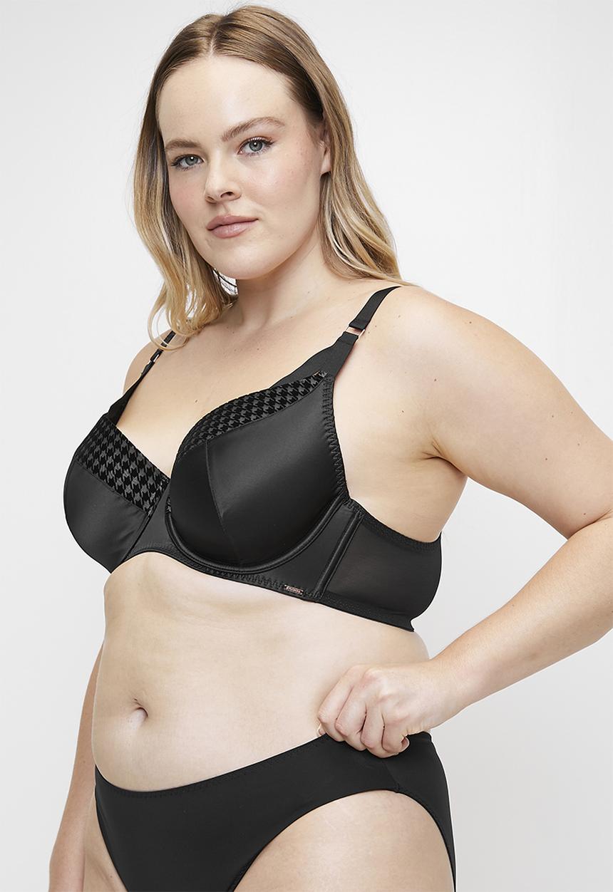 DORINA - Julianna light padded demi  - black