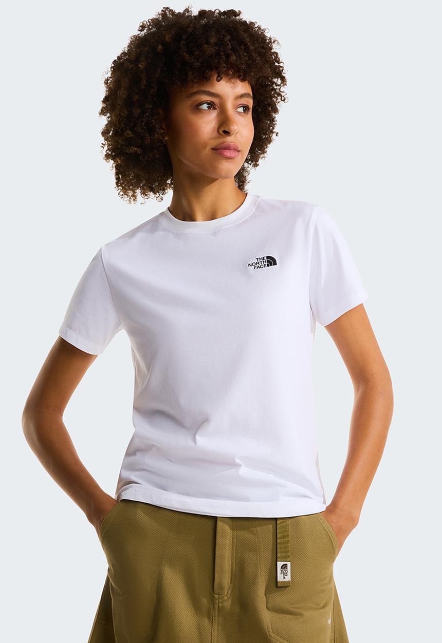 The North Face - W Evolution Simple Dome Slim Short Sleeve Tee - Tnf White