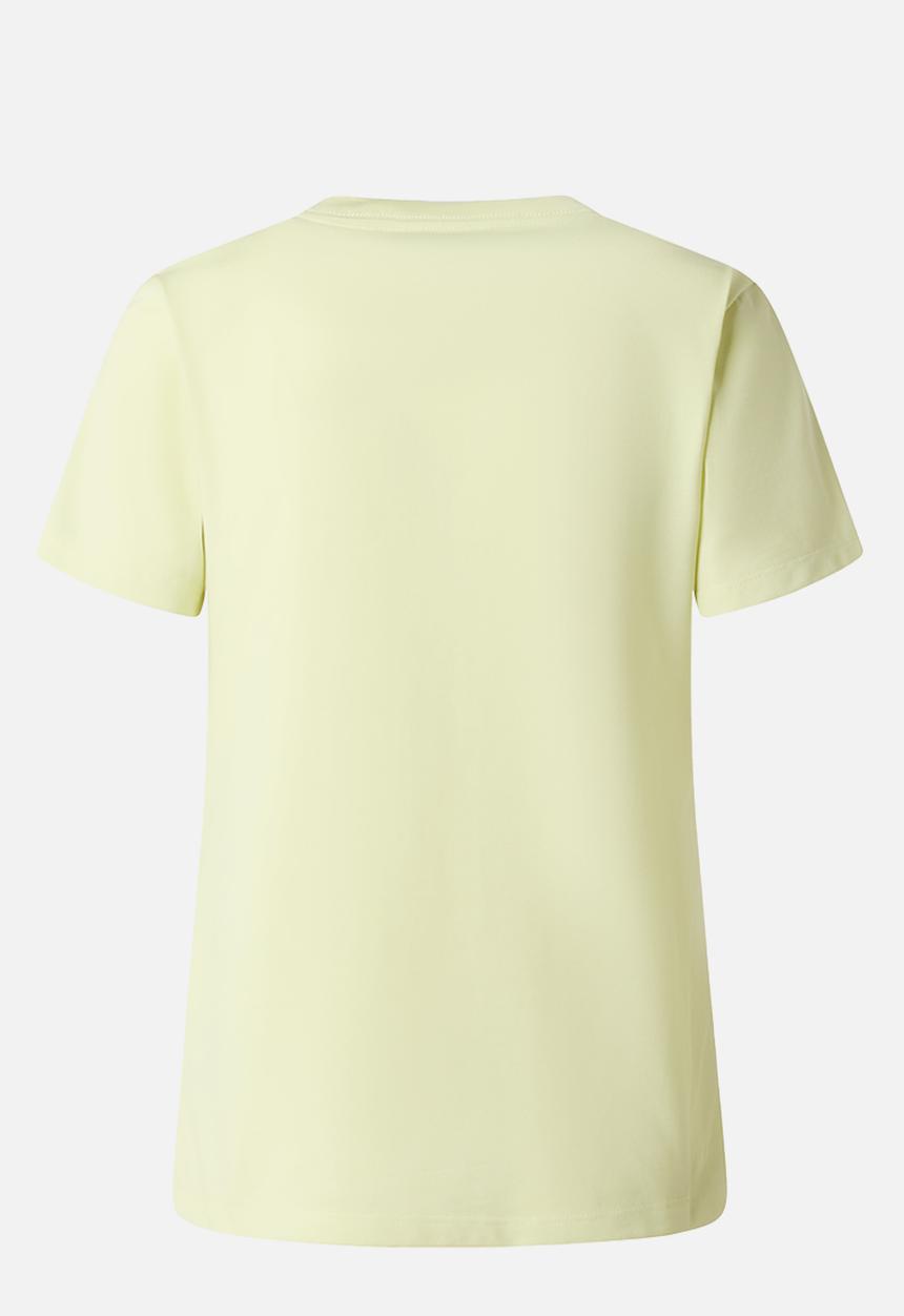 The North Face - W Evolution Simple Dome Slim Short Sleeve Tee - Lemon Mist