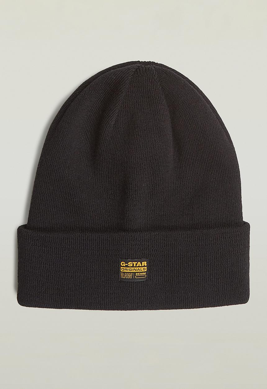 G-STAR - Effo Long Beanie - Dk Black