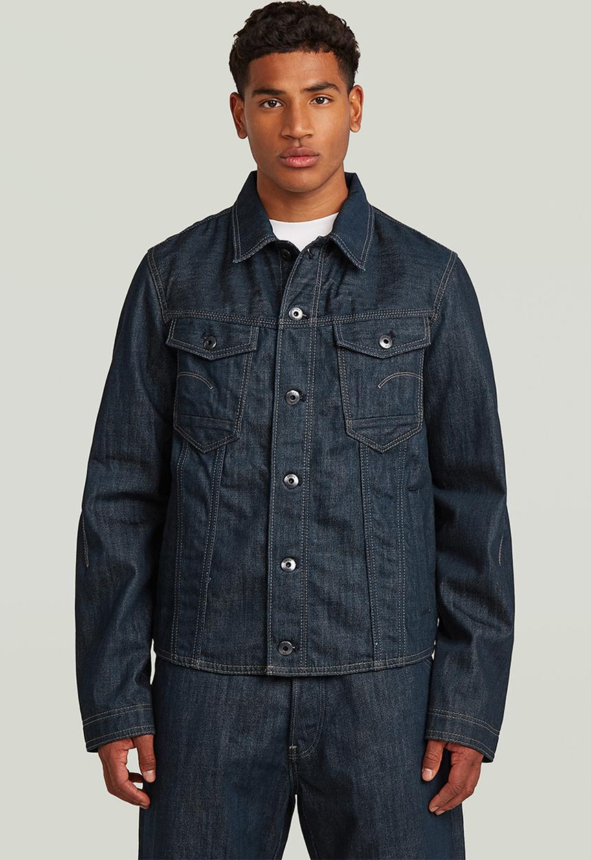 Slim 3D Dart Jacket - Neo Raw Denim