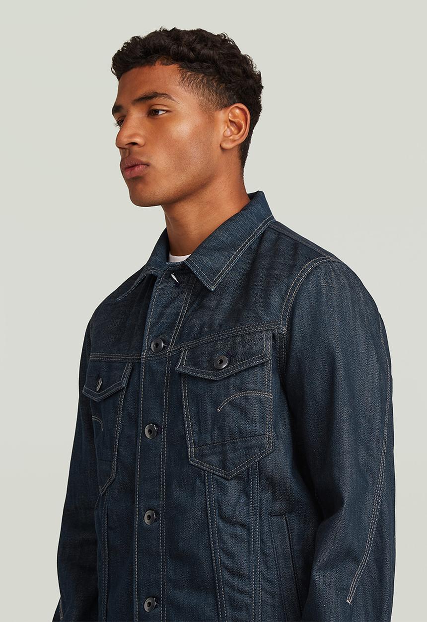 G-STAR - Slim 3D Dart Jacket - Neo Raw Denim