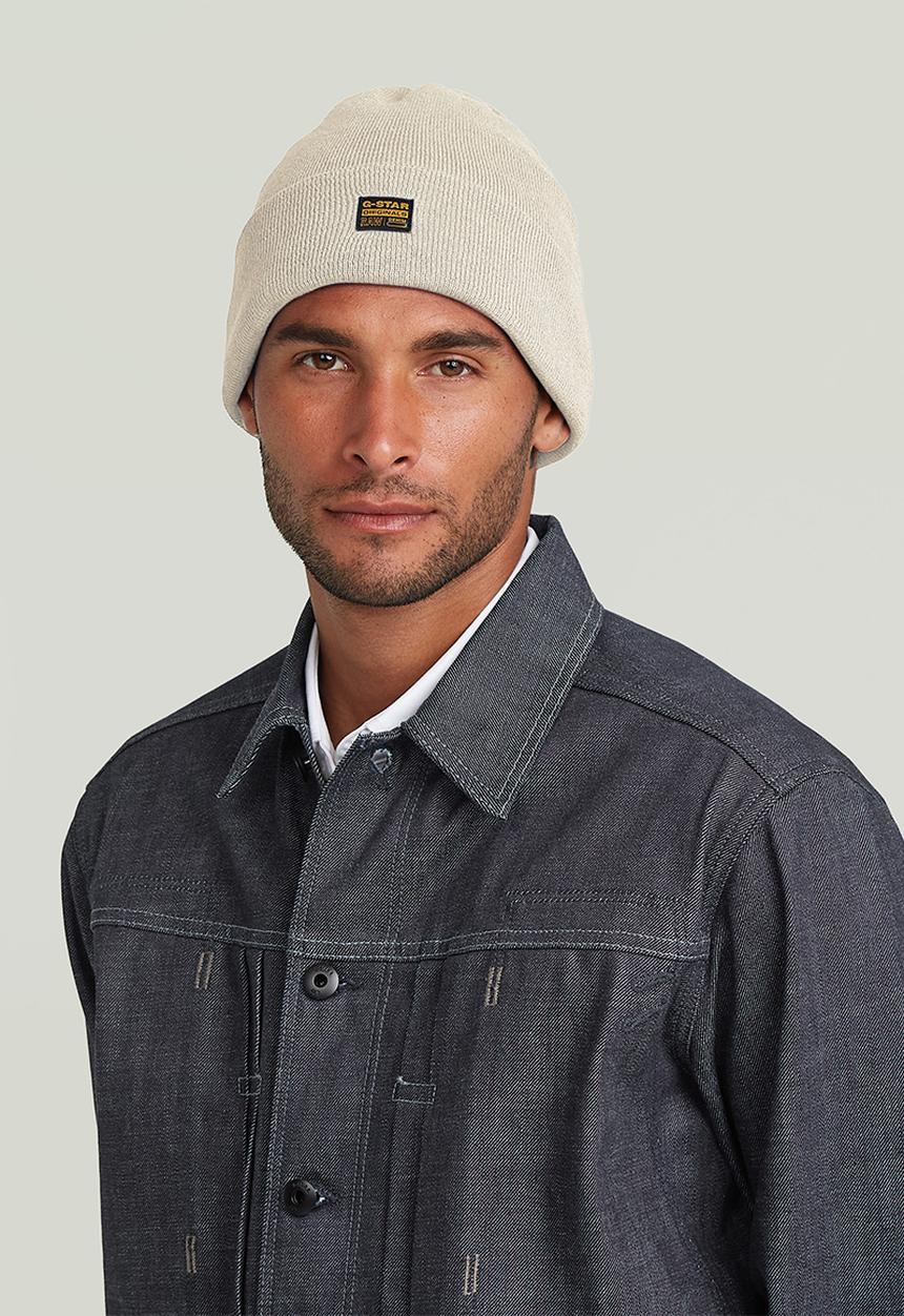 G-STAR - Originals Fisherman Beanie - Whitebait