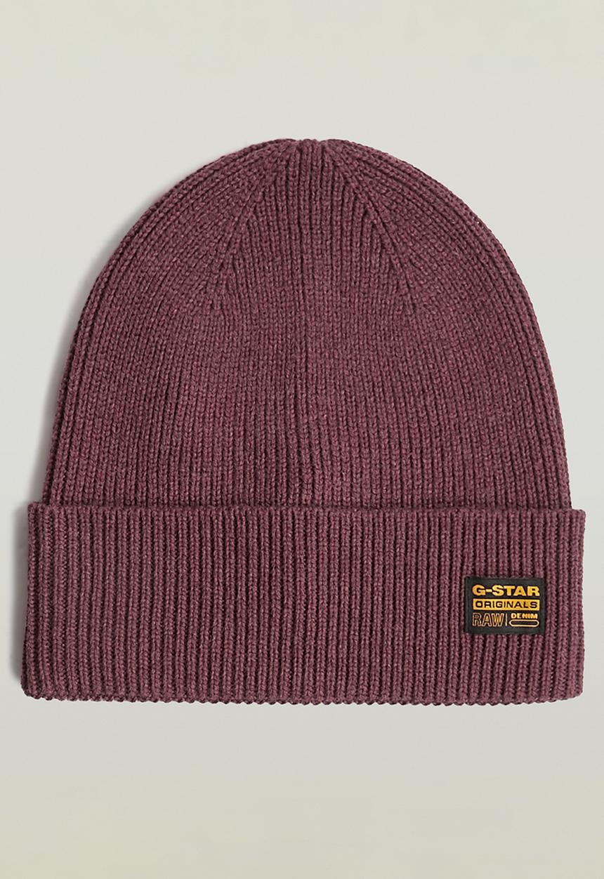 G-STAR - Geffo Long Beanie - Maroon