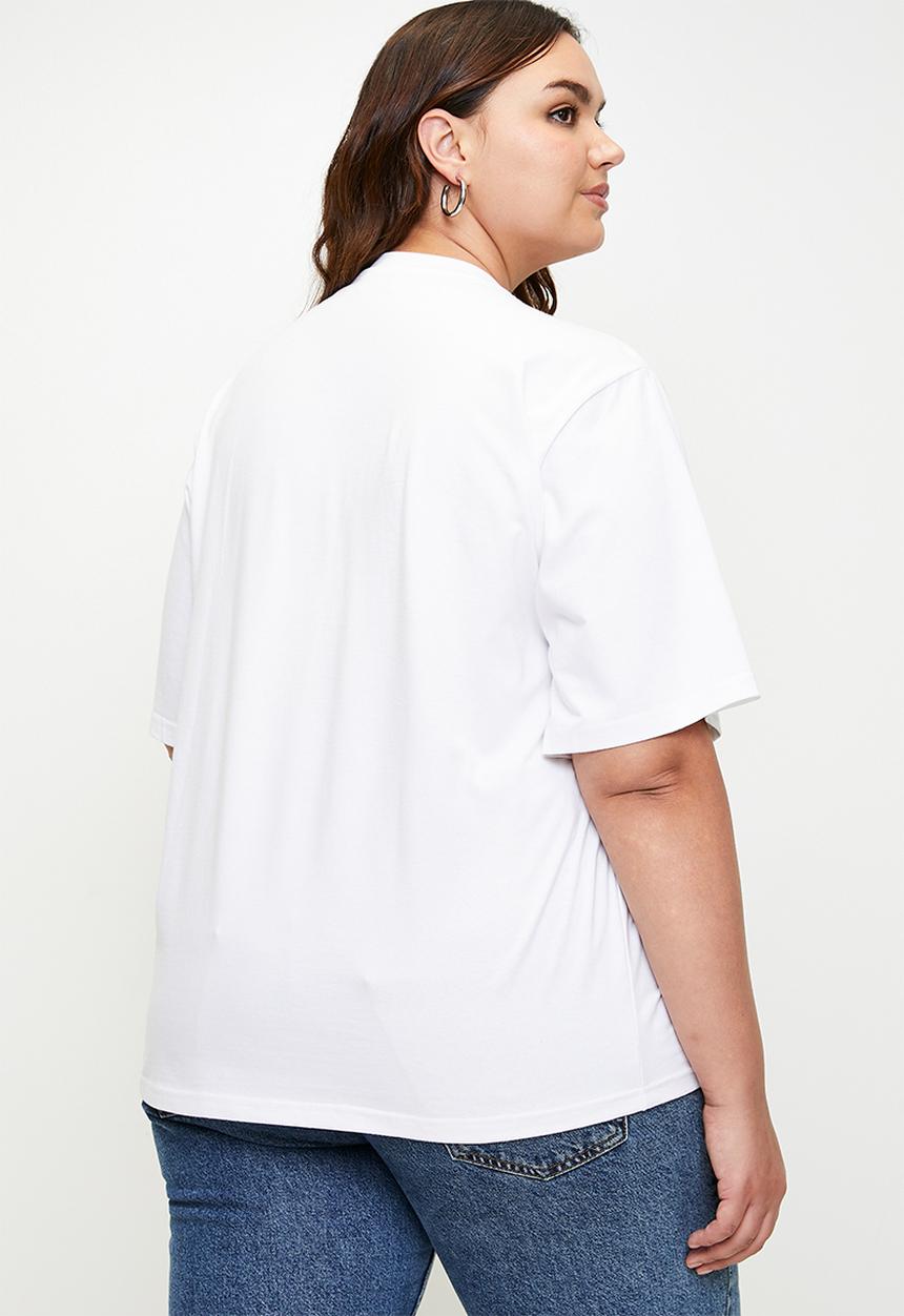 Me&B - Plus Statement Tee - Ice Cream