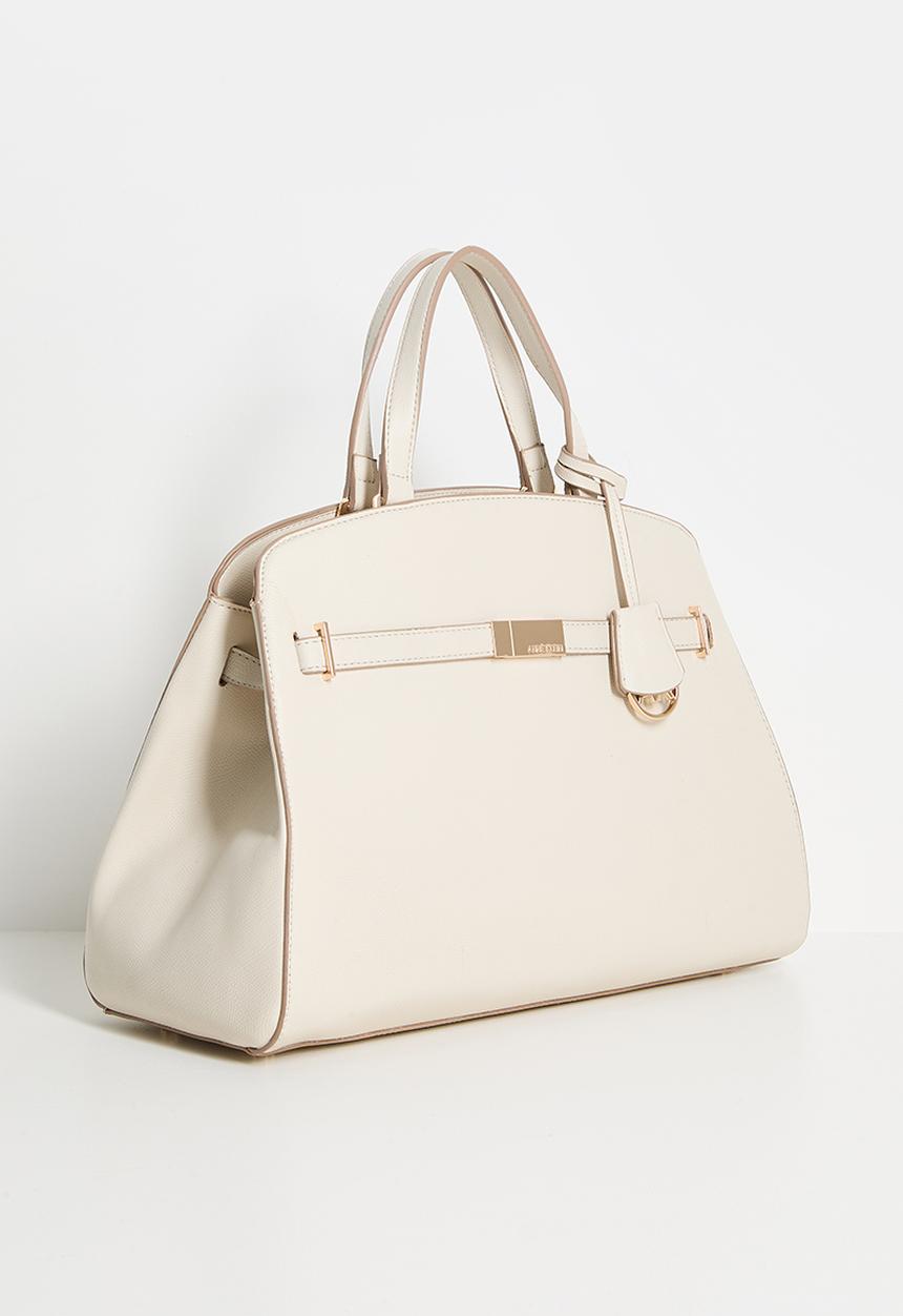 Anne Klein - Exclusive Large Satchel With Detachable Strap Bag-Parchment