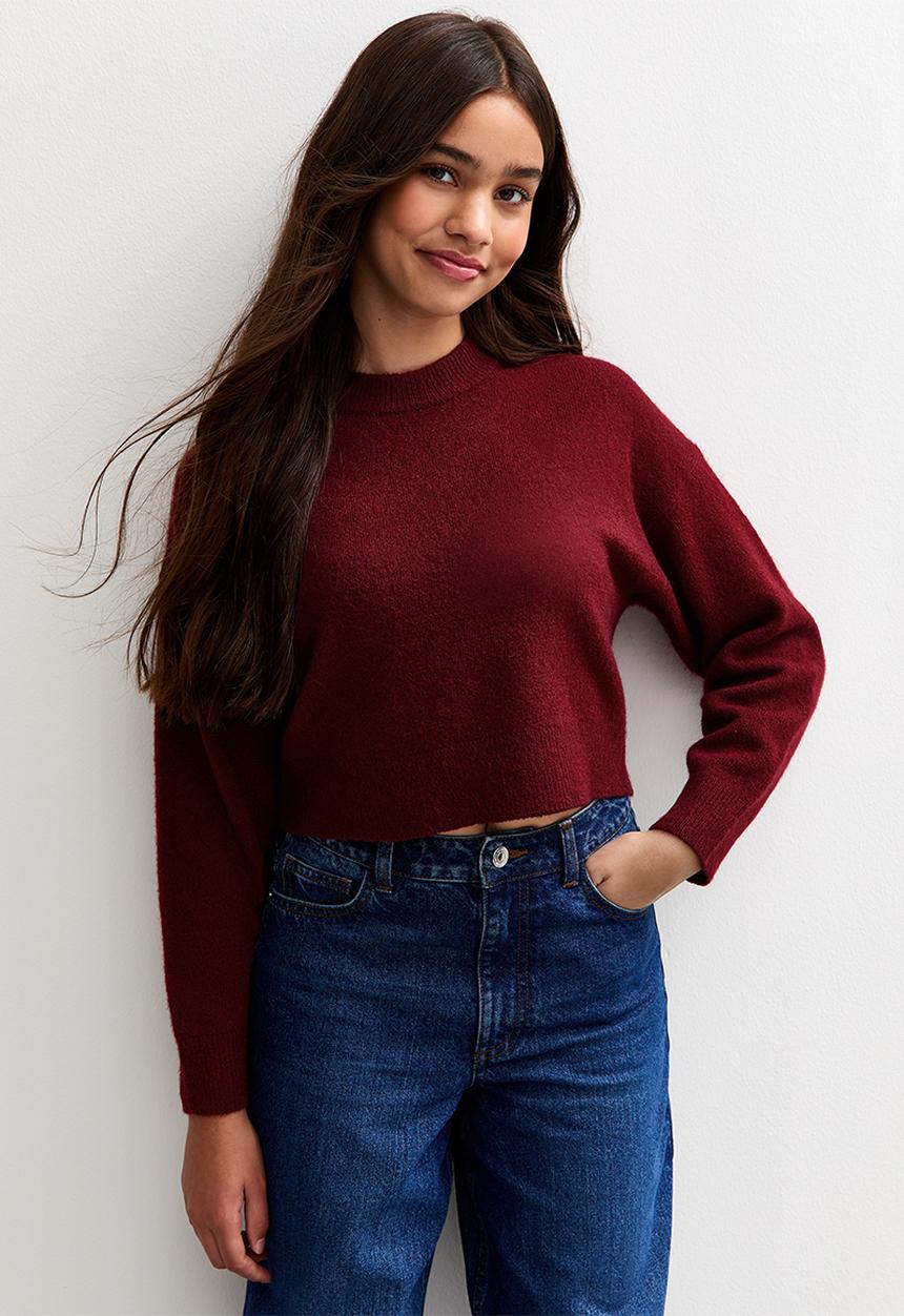 New Look - Op aw25 ava li jumpe-dk burgundy