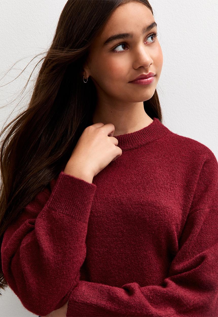 New Look - Op aw25 ava li jumpe-dk burgundy