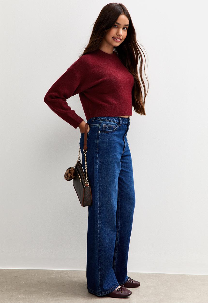 New Look - Op aw25 ava li jumpe-dk burgundy