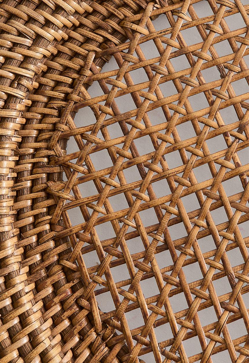 H&M - Rattan charger plate - beige