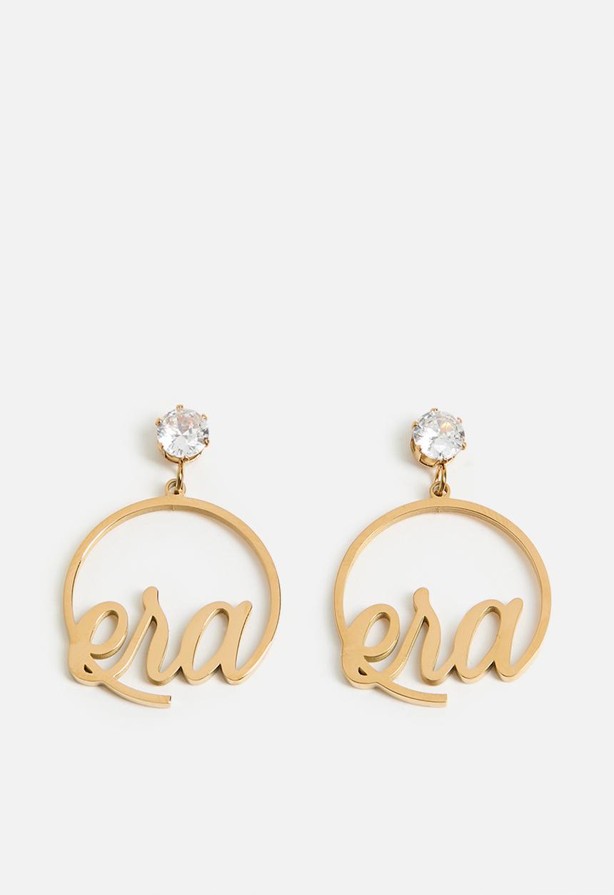 ERA by DJ Zinhle - Era Halo Mini Drop Hoops - Gold