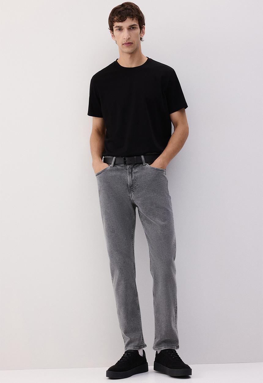 H&M - Straight regular jeans - dark grey