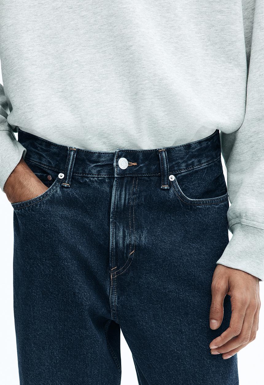 H&M - Loose jeans - dark denim blue