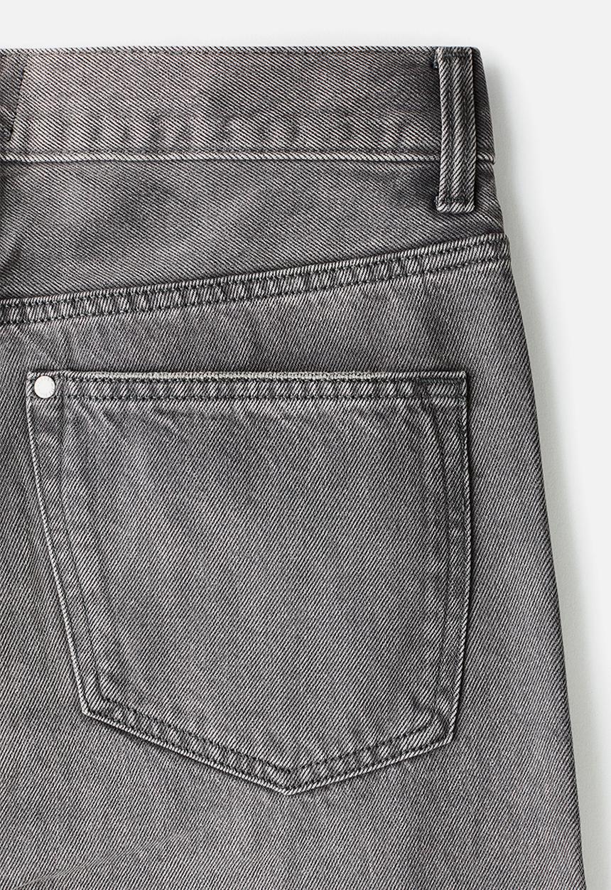 H&M - Loose straight jeans - dark grey