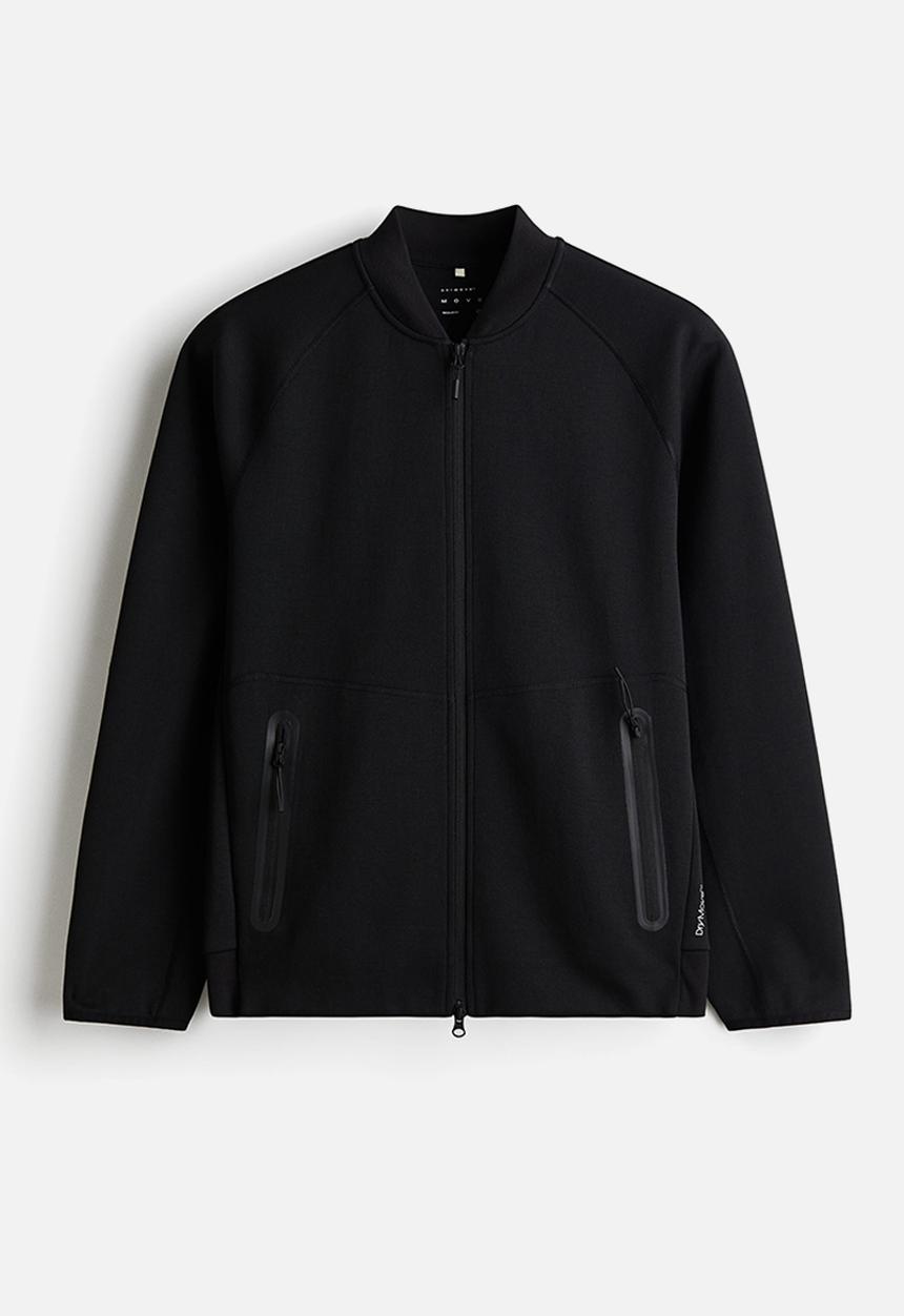 H&M - Sports bomber jacket with drymove™ - black