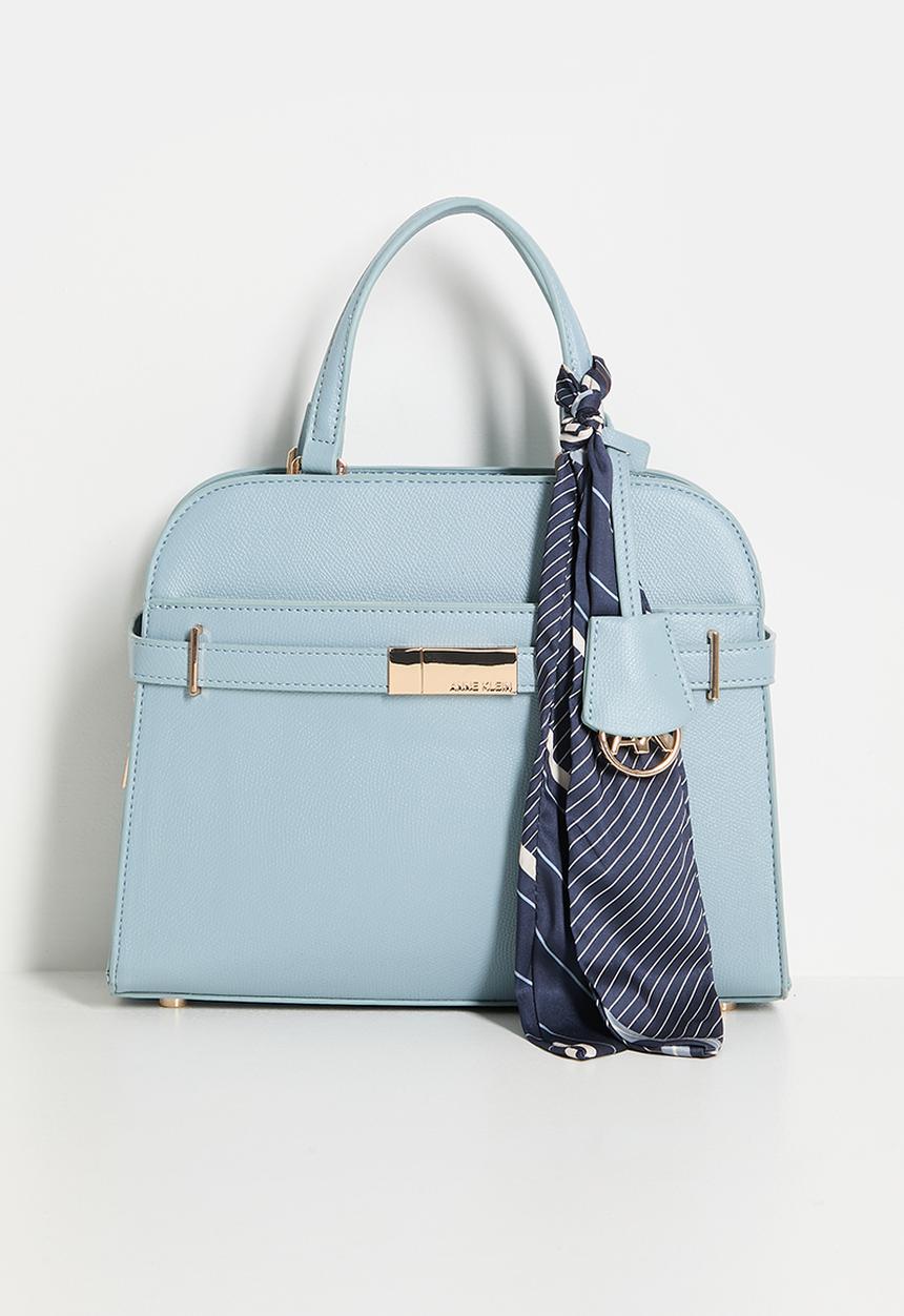 Anne Klein - Exclusive Medium Satchel With Detachable Strap Bag-Blue Haze