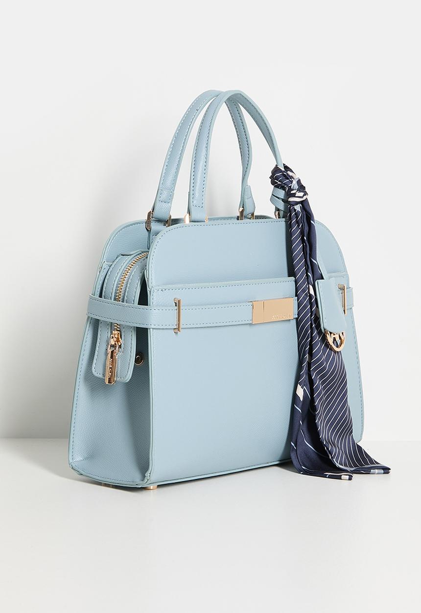 Anne Klein - Exclusive Medium Satchel With Detachable Strap Bag-Blue Haze