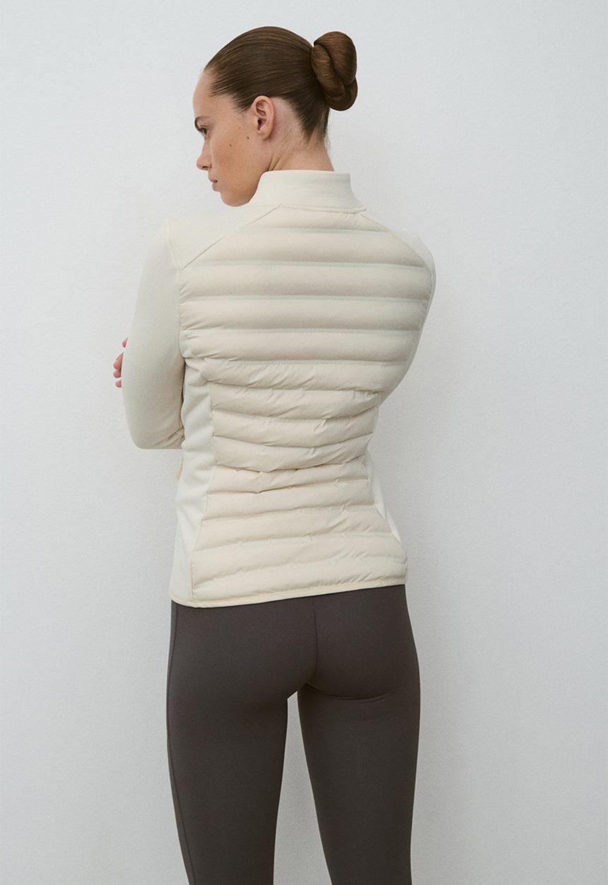 H&M - Hybrid padded jacket with thermomove™ - light beige