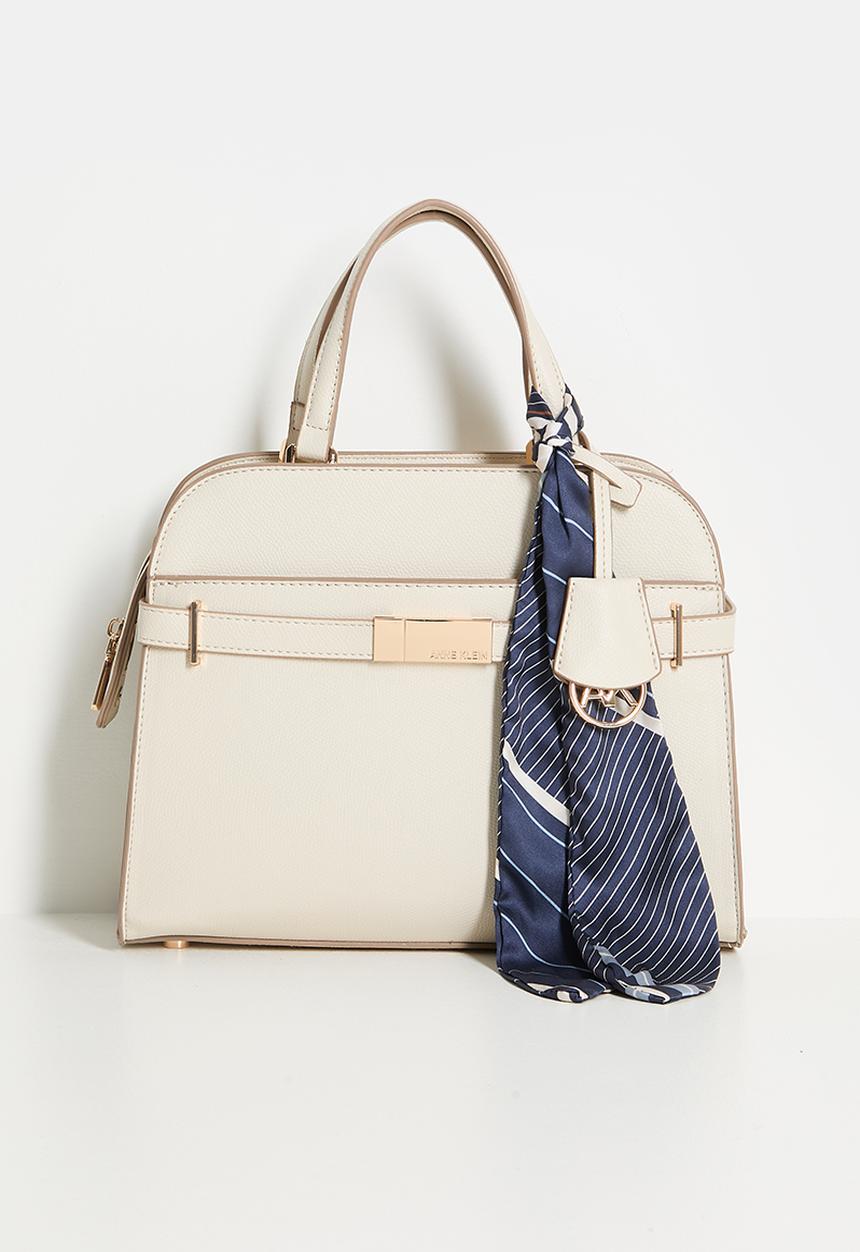Anne Klein - Exclusive Medium Satchel With Detachable Strap Bag-Parchment