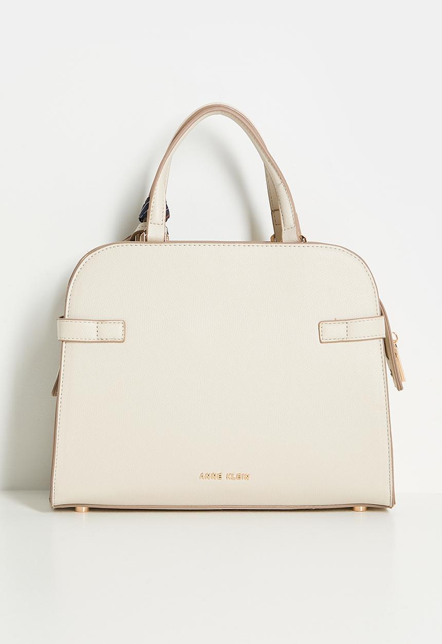 Anne Klein - Exclusive Medium Satchel With Detachable Strap Bag-Parchment
