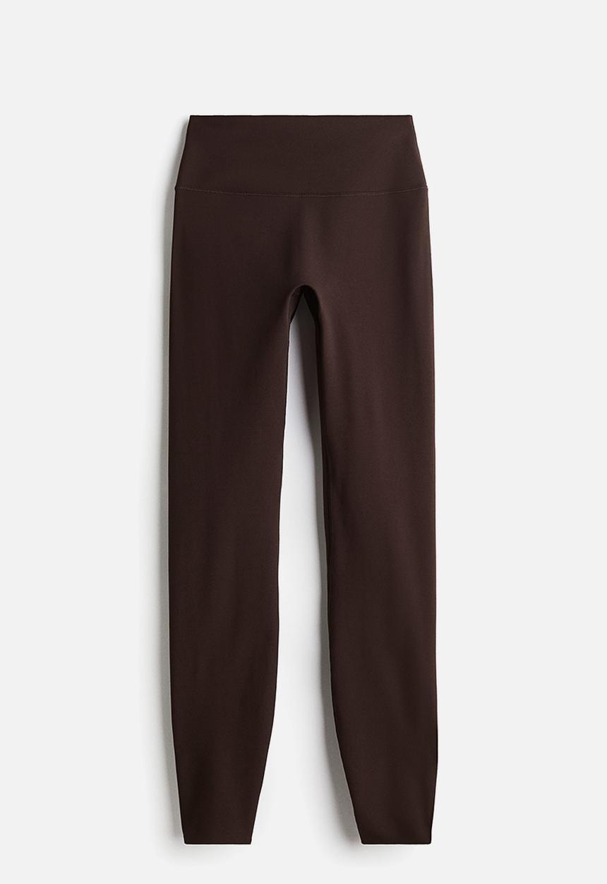 H&M - Sports leggings with softmove™ - brown