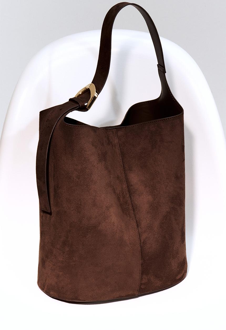 H&M - Bucket bag - dark brown