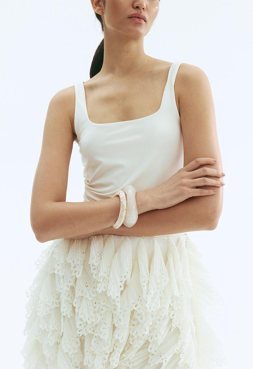 H&M - Draped body - cream