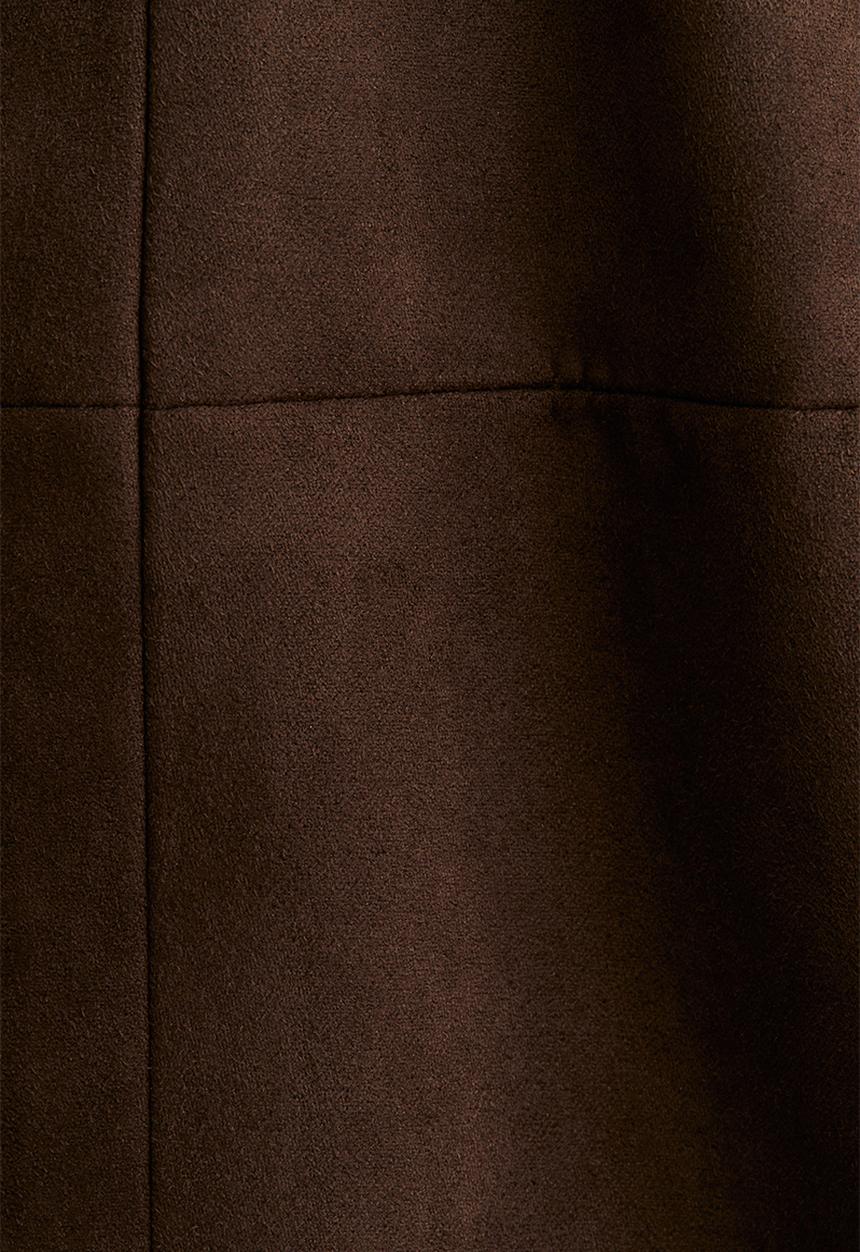 H&M - Pencil skirt - dark brown 