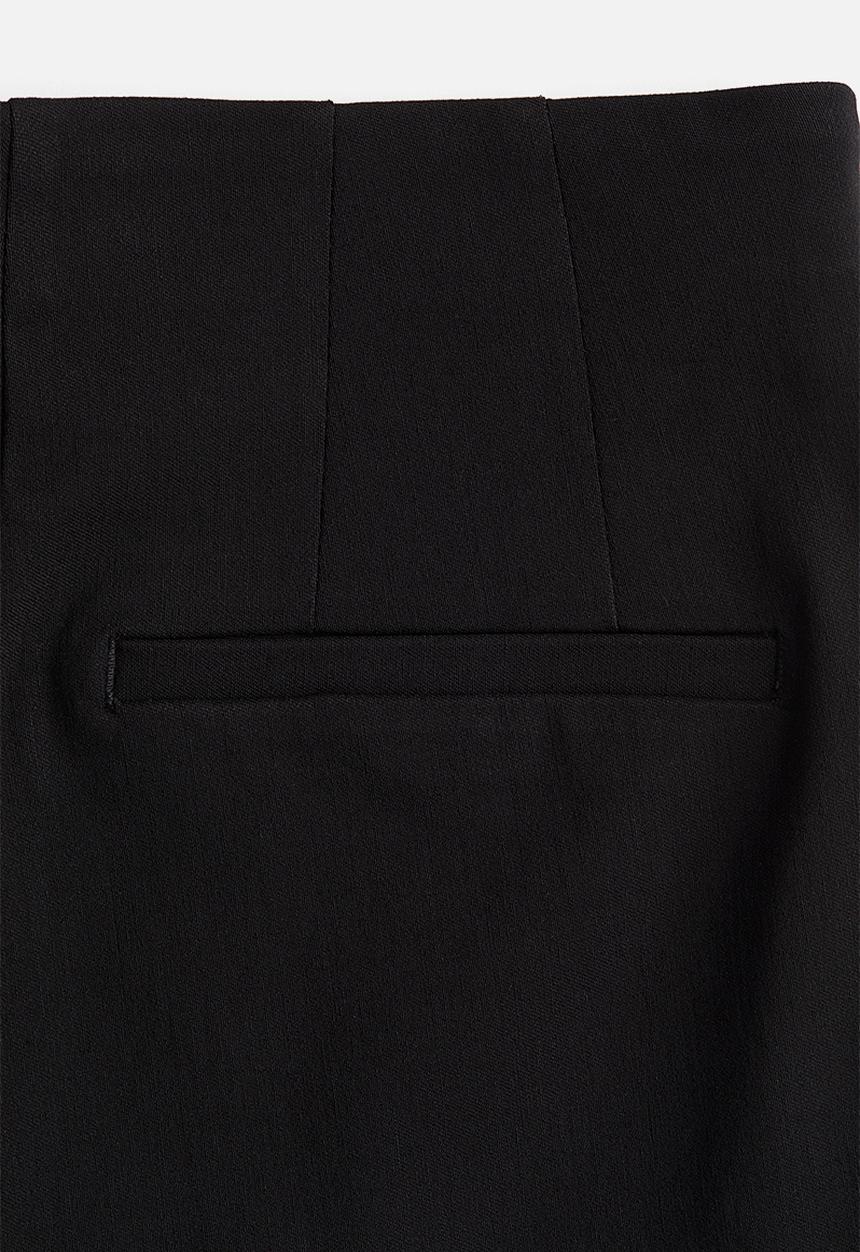 H&M - Bootcut trousers - black
