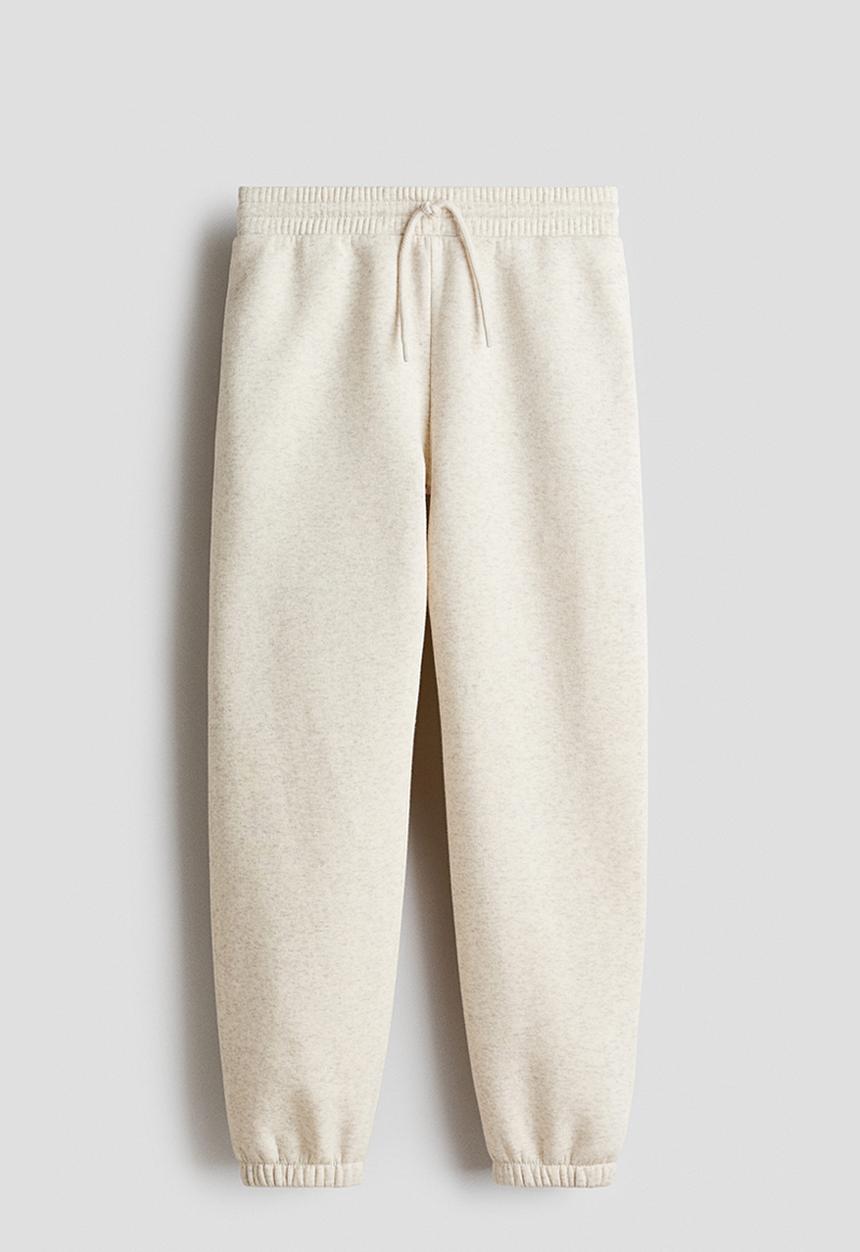 H&M - Sweatshirt joggers - light beige marl