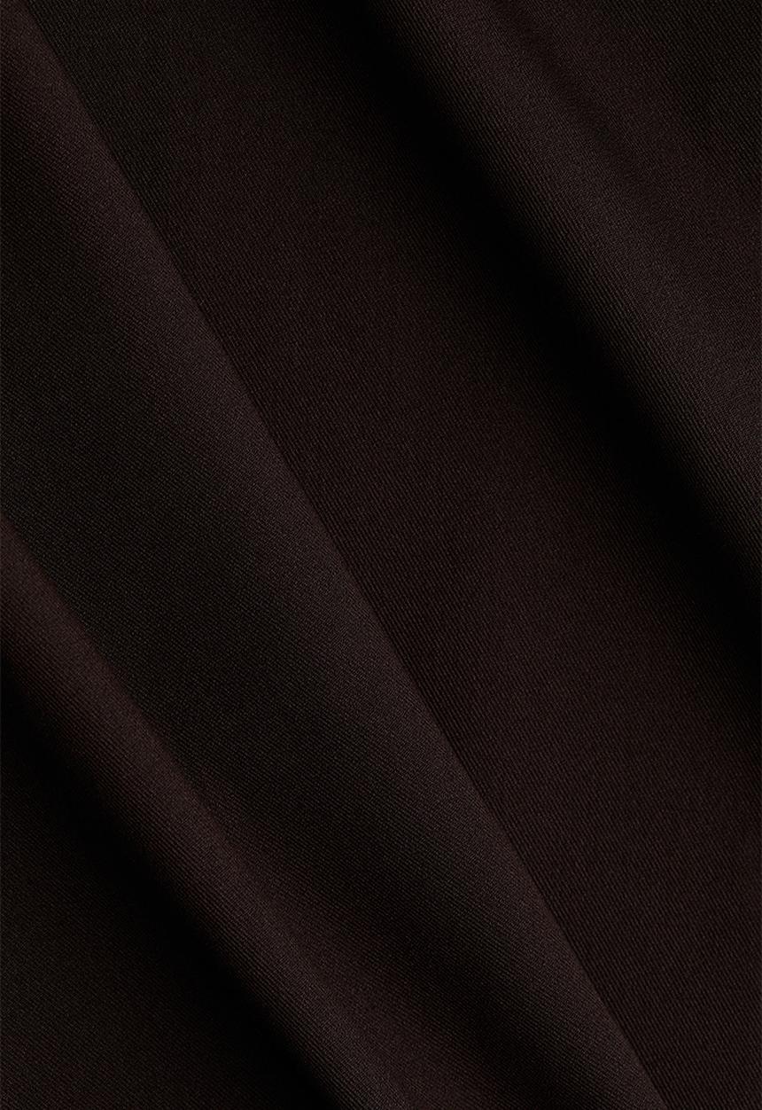 H&M - Short-sleeved dress - dark brown