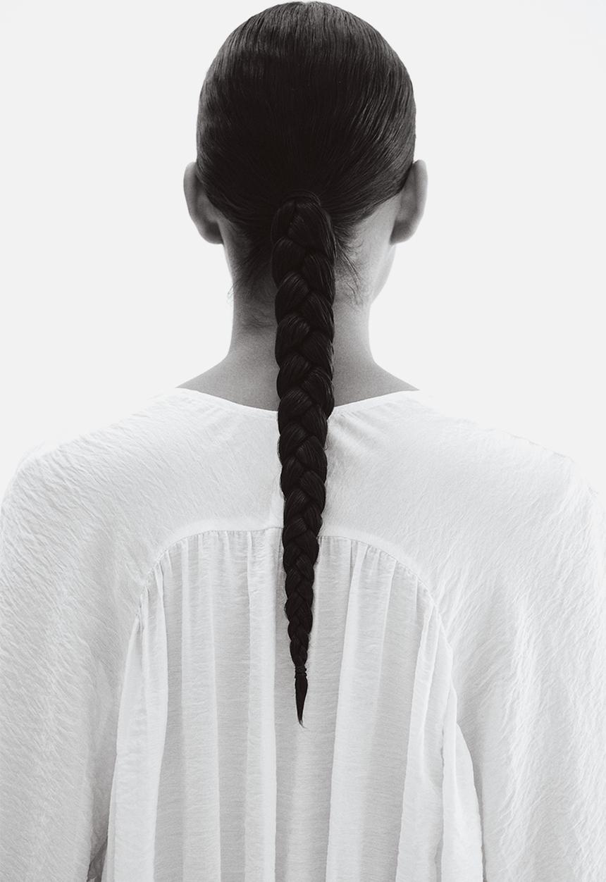 H&M - Smocked blouse - white