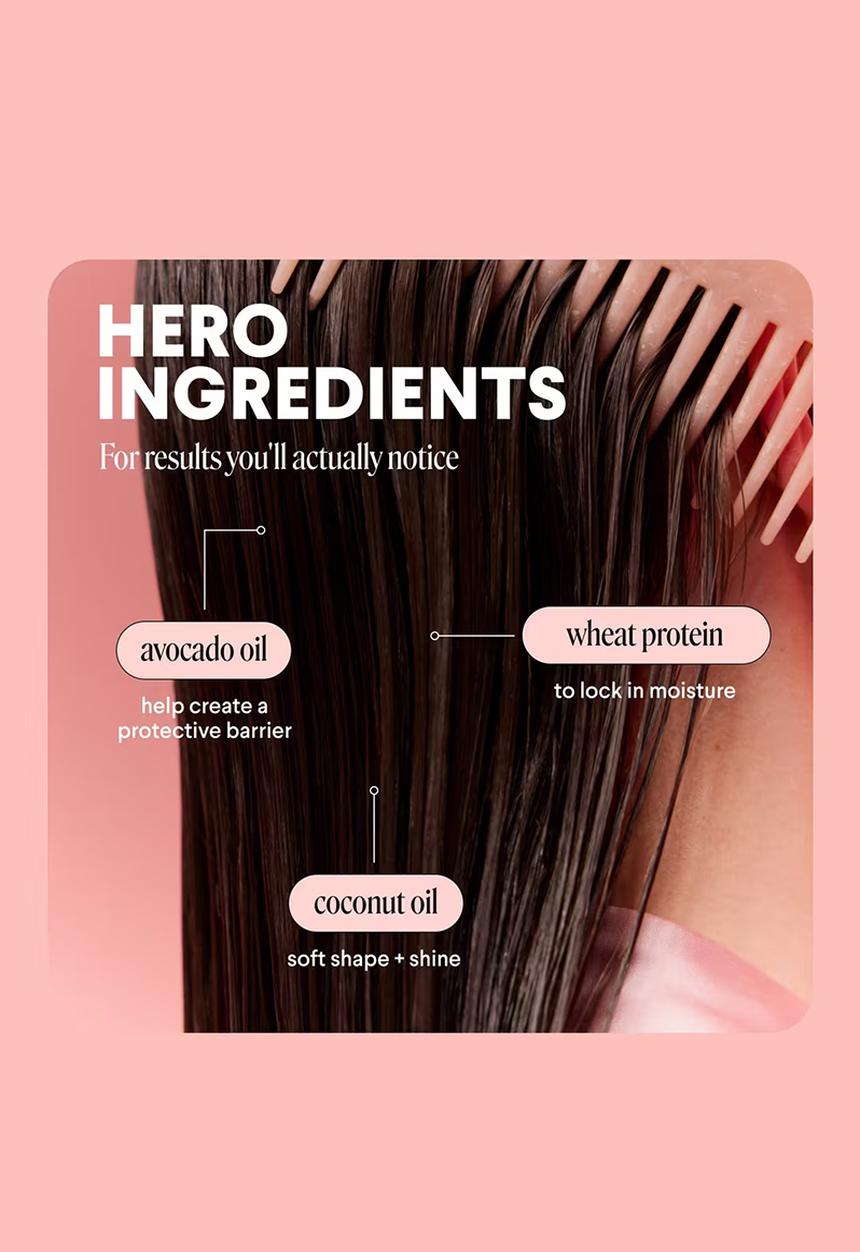 MONDAY Haircare - SMOOTH Shampoo with Wheat Protein for Curly & Frizzy Hair - 354ml